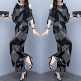 2-piece Women Loose-Fit Casual Dress
