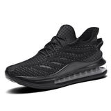 Breathable Running Shoes with Air Cushion for Men Outdoor Training Gym Workouts Comfort Athletic Footwear
