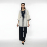 Grecian Bordered Kimono Set