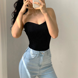 Sexy Strapless Club Tank Top
