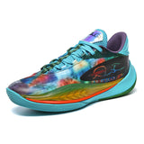 Low Top Breathable Mesh Basketball Shoes with Advanced Cushioning High Traction Rubber Outsole for Indoor Outdoor Court Game