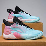 Professional Men Outdoor Sports Sneakers Blank Mesh Breathable Kids Women Basketball Shoes
