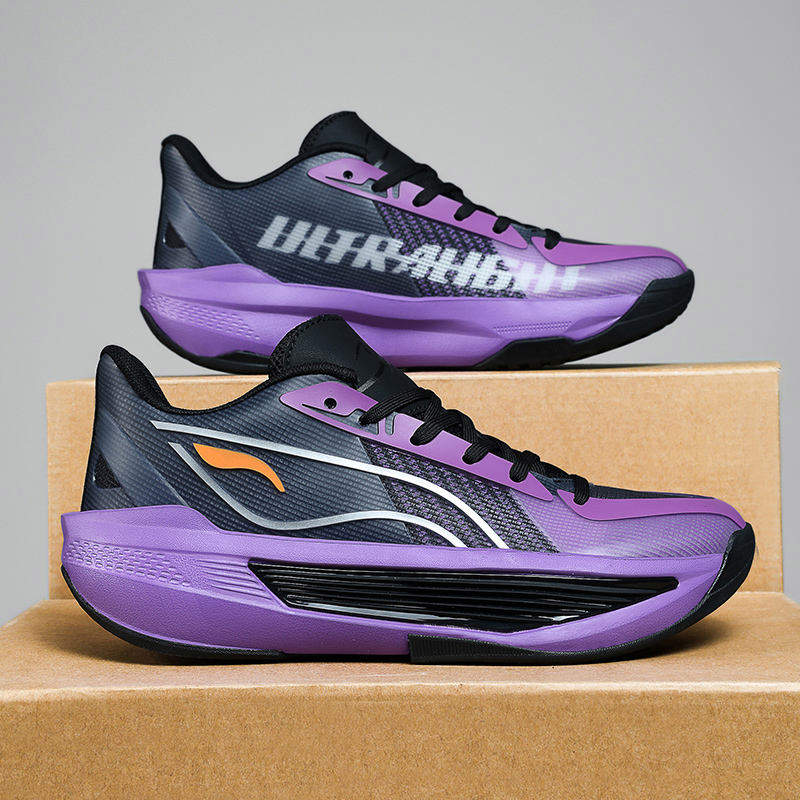 Lightweight High-Performance Indoor Outdoor Basketball Shoes Breathable Mesh Cushioning Shock Absorption Durable Rubber Outsole