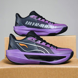 Lightweight High-Performance Indoor Outdoor Basketball Shoes Breathable Mesh Cushioning Shock Absorption Durable Rubber Outsole