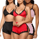 Two-piece Sexy Lingeries Bra and Panty Set For Womens