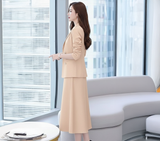 Elegant Temperament Two-Piece Suit Dress