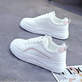 White low-top sneakers
