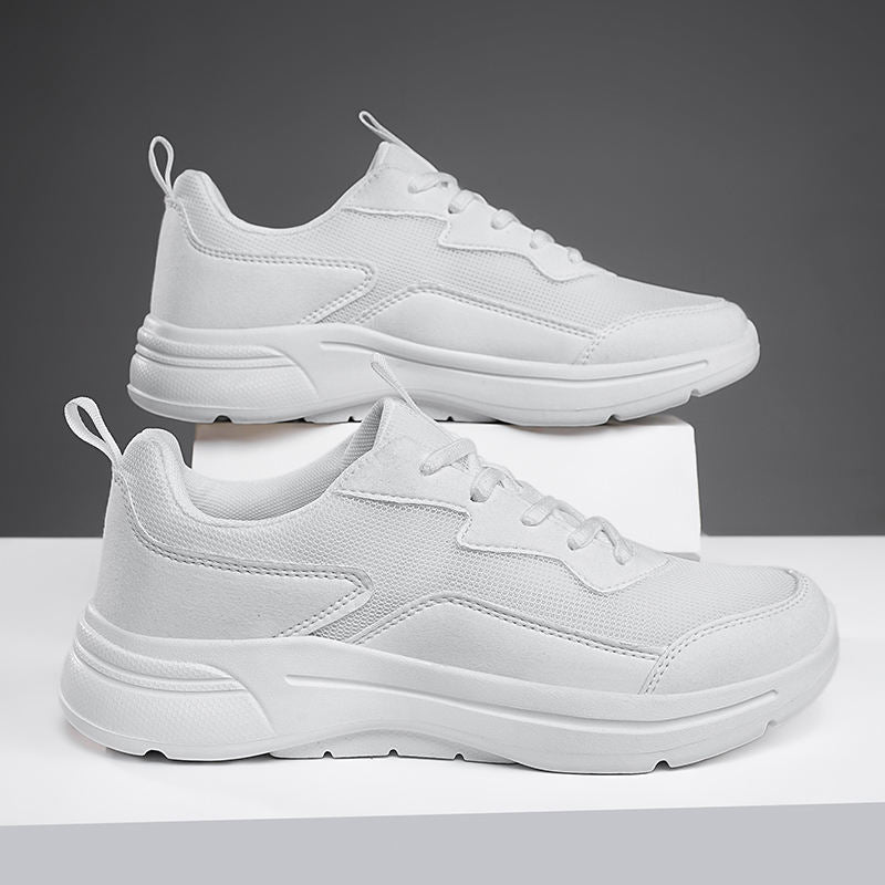 Blank White Black Sports Sneakers for Men Daily Exercise Casual Walking Gym Workouts Athletic Running Shoes