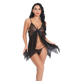 New European & American Style Multi-Color - Sheer Mesh Camisole Pajamas