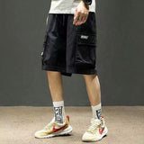 Men's Summer Lightweight Loose-Fit Sports Shorts Trendy New Model Outerwear Casual Bottoms