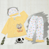 Polka Dot Playwear With Cap