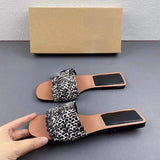 Trendy Ladies' Slide Sandals - Chic Flat Shoes for Women