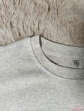 Loose Short-sleeved Plain Trendy Tops for Women Crewneck T-shirt