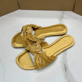 Stylish & Sexy Flat Women's Flip Flops -  Casual Sandals