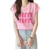 Colorful Fashionable Cool T-shirt for Women Tops for Women