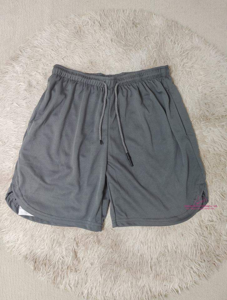 New Summer Double-layer Quick-drying Breathable Men's Shorts Sports Training Running Straight Light Plate Shorts