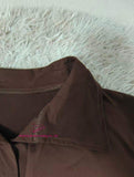 Polo Collar Long Sleeve Base Shirt Irregularity Long-sleeved Top Slim-fit Long Sleeve T-shirt