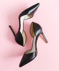 GoldenGleam Party Heels
