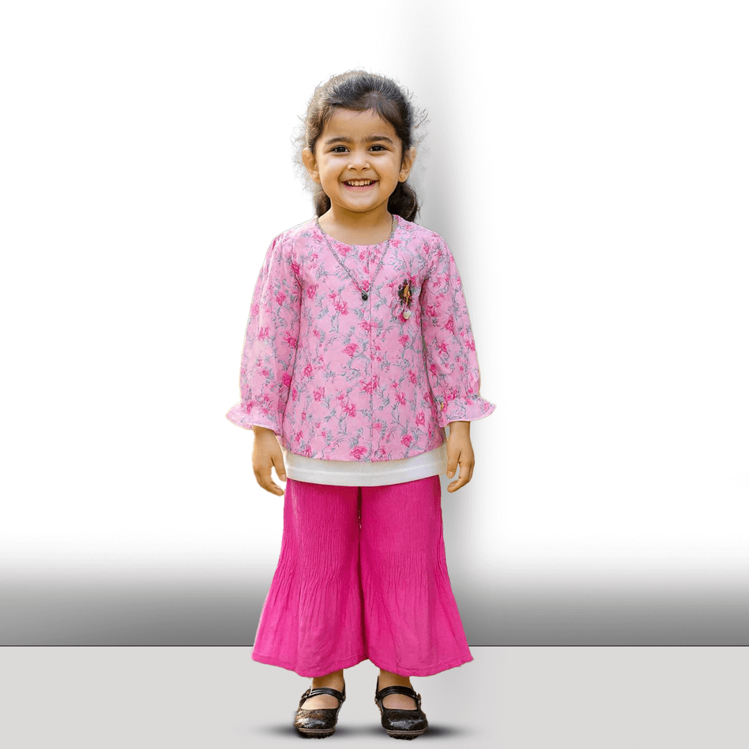 Floral Tunic Palazzo Set