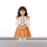 Harvest Pleated Formal Dress