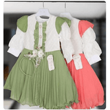 Harvest Pleated Formal Dress