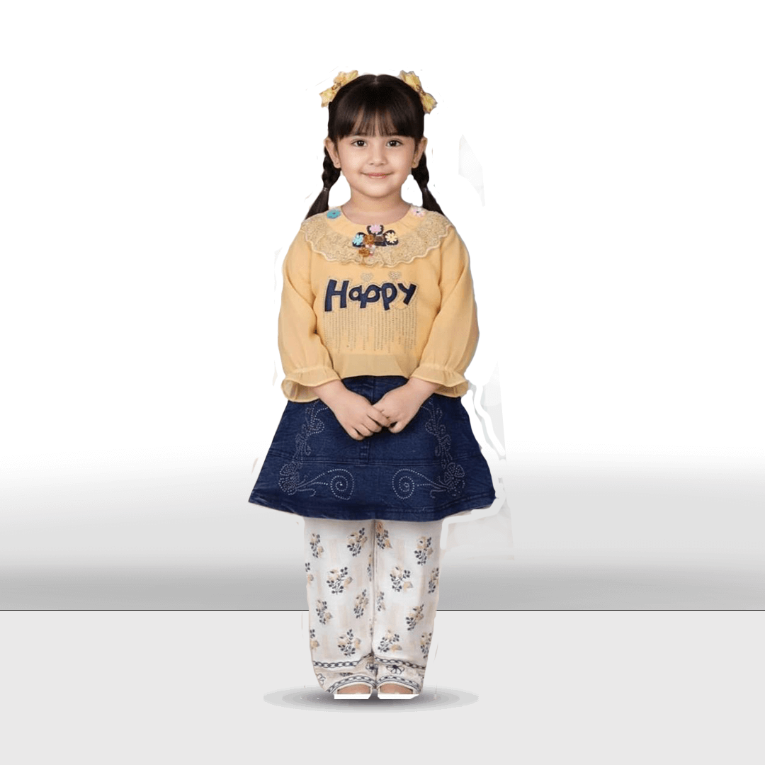 Layer Top with Floral Palazzos