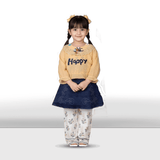 Layer Top with Floral Palazzos