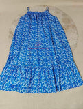 Floral Printed Cami Dress Hot-selling Popular Flared Skirt New Design Simple Dress