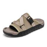 Summer Beach Fun Casual Open Toe Flat Sandals for Men Unisex Ladies Comfortable Relax Women Sandals