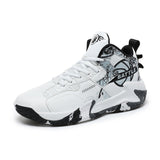 Pro Basketball Athletic Footwear with Ergonomic Cushioning TPU Overlays and Moisture Wicking Lining