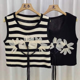 Petal Banderole Top for Women Ice Silk Women's Tanks Camis Best Sale Cropped Top