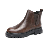 New Design Durable Comfortable Durable Gentlemen Casual Men Fashion Boots Dress Shoes