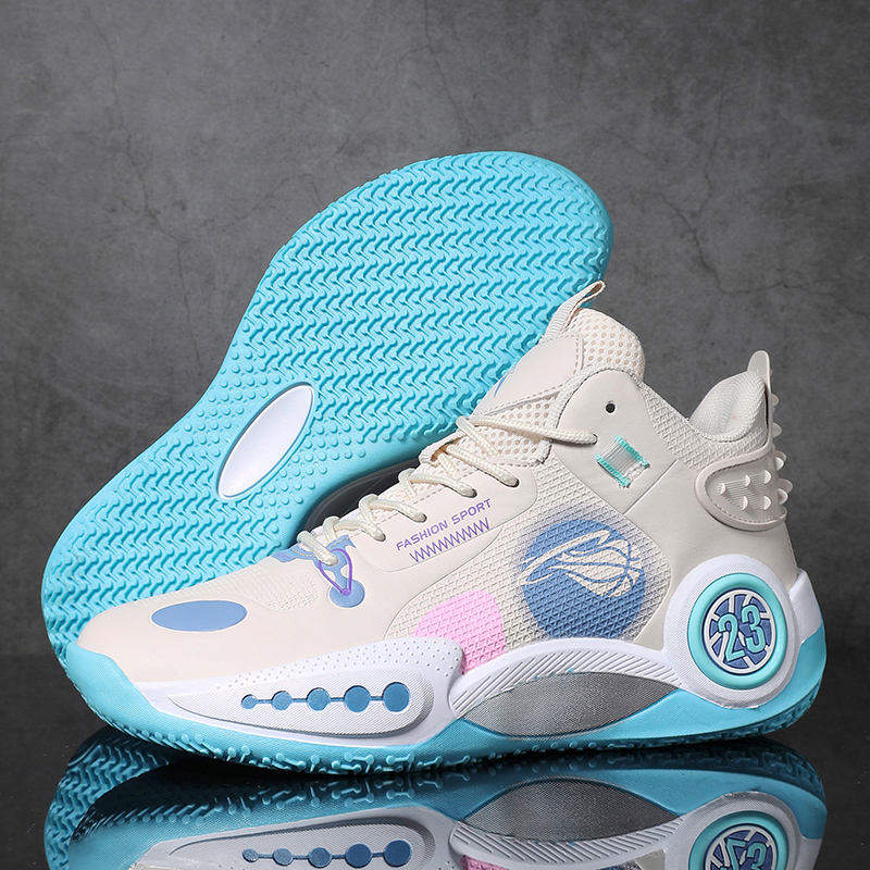 Professional Men Outdoor Sports Sneakers Blank Breathable Women Boys Basketball Shoes