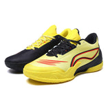 Low Cut Asymmetrical Dual Tone Basketball Sneakers with Breathable Mesh and Responsive EVA Foam Cushioning High Traction Outsole
