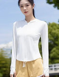 2025 UV Protection Summer Sports Slim - fit Sunscreen Clothing Women's Hooded Anti - ultraviolet Sunscreen Clothing - Zeprah