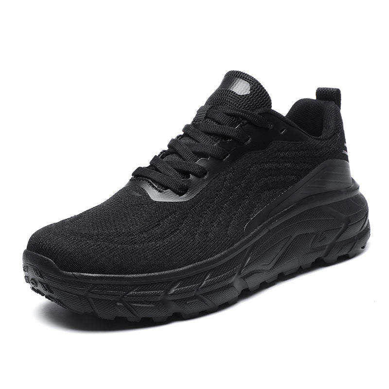 Flexible Knitted Upper Casual Sport Sneakers with Breathable Mesh Cushioned Insole Ultra Soft EVA Outsole