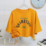 Trendy Women's Clothing Loose-fit Short-Sleeved Tee Best-selling Graphic Tee