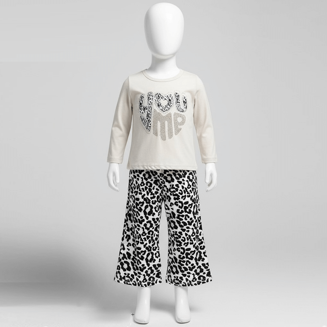 Heart Love Leopard Set