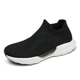 Ultra Litghtweight Knitted Upper Lightweight Running Shoes Sock Like Design Shock Absorption Comfortable Eco Friendly Sneakers
