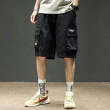 Men's Summer Lightweight Loose-Fit Sports Shorts Trendy New Model Outerwear Casual Bottoms