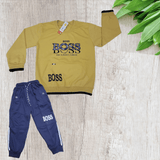 Boss Statement Sweat Set