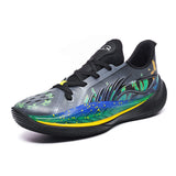 Dark Night Glowing Vibrant Running Shoes with Aerodynamic Design & Responsive Cushioning for Sports Performance and Casual Wear