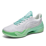 Dark Night Glowing Men Women Breathable Mesh Basketball Shoes with Leopard Print Durable Rubber Outsole for Court Performance