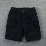 Summer Loose Waist Casual Shorts New Men's Solid Color Shorts Fashionable Men's Pants