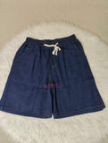 Men's Denim Shorts Summer Trendy Streetwear Ins-Inspired High-Street Style Loose-Fit 5-Inch Length Casual Outerwear