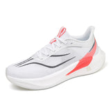 Ultra Lightweight Breathable Mesh Running Shoes with Dynamic Cushioning System for Long Distance Fitness Training