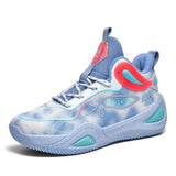 High Top Professional Men Outdoor Sports Sneakers Mesh Breathable Women Boys Basketball Shoes
