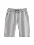 Cotton Solid Color Casual Men's Shorts Outer Wear Summer Men's Thin Five-point Pants