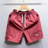 Summer Solid Shorts 2025 Men's Fashion Quick-drying Loose Casual Sports Pants