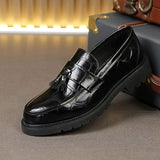 Pointed Toe Casual Daily Footwear Handsome Wedding Tassel Loafers Comfortable Classic Men Fashion Dress Shoes